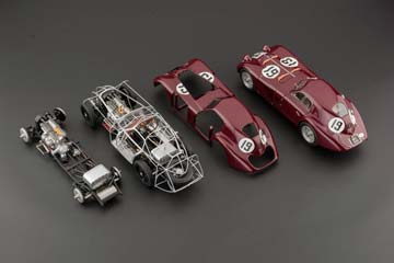 ALFA ROMEO 8C 2900 B SPECIALE #19 LE MANS 1938 SOMMER/BIONDETTI LIMITED EDITION 3000 PCS. — фото 6