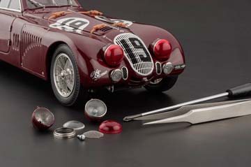 ALFA ROMEO 8C 2900 B SPECIALE #19 LE MANS 1938 SOMMER/BIONDETTI LIMITED EDITION 3000 PCS. — фото 9