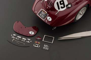 ALFA ROMEO 8C 2900 B SPECIALE #19 LE MANS 1938 SOMMER/BIONDETTI LIMITED EDITION 3000 PCS. — фото 10