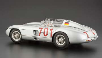 MERCEDES 300 SLR MILLE MIGLIA 1955 #701 KLING LIMITED EDITION 2000 PCS. — фото 11