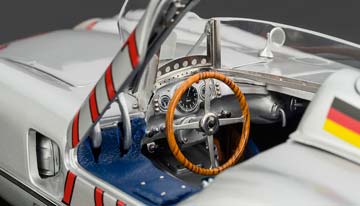 MERCEDES 300 SLR MILLE MIGLIA 1955 #701 KLING LIMITED EDITION 2000 PCS. — фото 5