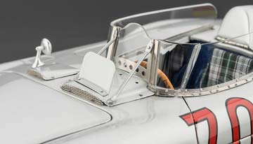 MERCEDES 300 SLR MILLE MIGLIA 1955 #701 KLING LIMITED EDITION 2000 PCS. — фото 10