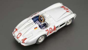 MERCEDES 300 SLR MILLE MIGLIA 1955 #704 HERRMANN LIMITED EDITION 2000 PCS. — фото 11
