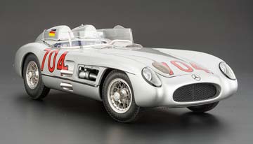 MERCEDES 300 SLR MILLE MIGLIA 1955 #704 HERRMANN LIMITED EDITION 2000 PCS. — фото 14