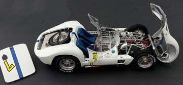 MASERATI TIPO 61 BIRDCAGE WINNER GP CUBA/HAVANNA 1960 MOSS LIMITED EDITION 1500 PCS. — фото 8