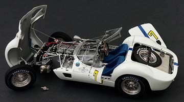 MASERATI TIPO 61 BIRDCAGE WINNER GP CUBA/HAVANNA 1960 MOSS LIMITED EDITION 1500 PCS. — фото 10