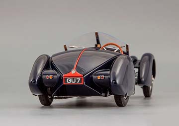 BUGATTI 57 SC CORSICA ROADSTER REDSTRIPES EDITION 1938 BLUE LIMITED EDITION 300 PCS. — фото 12