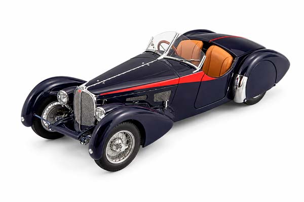 BUGATTI 57 SC CORSICA ROADSTER REDSTRIPES EDITION 1938 BLUE LIMITED EDITION 300 PCS.