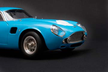ASTON MARTIN DB4 GT ZAGATO RACING VERSION 1961 BLUE LIMITED EDITION 1000 PCS. — фото 6