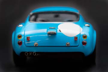 ASTON MARTIN DB4 GT ZAGATO RACING VERSION 1961 BLUE LIMITED EDITION 1000 PCS. — фото 7
