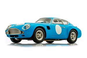 ASTON MARTIN DB4 GT ZAGATO RACING VERSION 1961 BLUE LIMITED EDITION 1000 PCS.