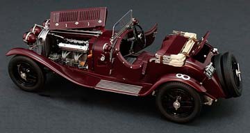 ALFA ROMEO 6C 1750 GS WINNER MILLE MIGLIA 1930 NUVOLARI/GUIDOTTI LIMITED EDITION 2000 PCS. — фото 6