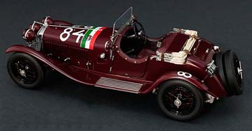 ALFA ROMEO 6C 1750 GS WINNER MILLE MIGLIA 1930 NUVOLARI/GUIDOTTI LIMITED EDITION 2000 PCS. — фото 7
