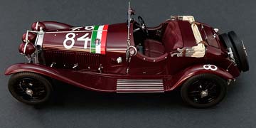ALFA ROMEO 6C 1750 GS WINNER MILLE MIGLIA 1930 NUVOLARI/GUIDOTTI LIMITED EDITION 2000 PCS. — фото 9