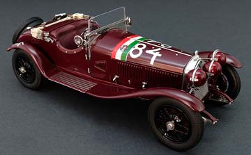 ALFA ROMEO 6C 1750 GS WINNER MILLE MIGLIA 1930 NUVOLARI/GUIDOTTI LIMITED EDITION 2000 PCS. — фото 10