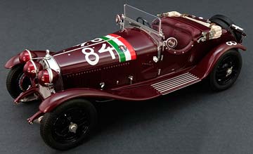 ALFA ROMEO 6C 1750 GS WINNER MILLE MIGLIA 1930 NUVOLARI/GUIDOTTI LIMITED EDITION 2000 PCS. — фото 11
