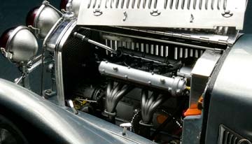 ALFA ROMEO 6C 1750 GS CLEAR FINISH 1930 SILVER LIMITED EDITION 1000 PCS. — фото 12
