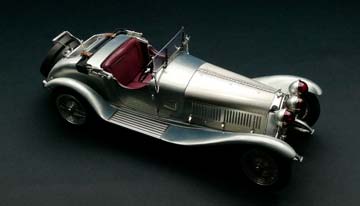 ALFA ROMEO 6C 1750 GS CLEAR FINISH 1930 SILVER LIMITED EDITION 1000 PCS. — фото 5
