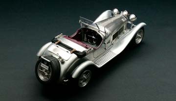 ALFA ROMEO 6C 1750 GS CLEAR FINISH 1930 SILVER LIMITED EDITION 1000 PCS. — фото 6
