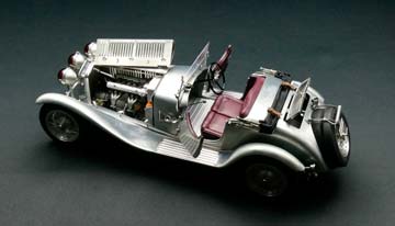 ALFA ROMEO 6C 1750 GS CLEAR FINISH 1930 SILVER LIMITED EDITION 1000 PCS. — фото 7