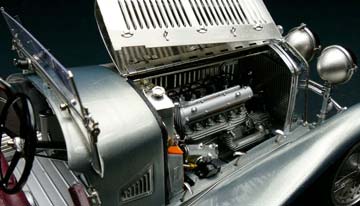 ALFA ROMEO 6C 1750 GS CLEAR FINISH 1930 SILVER LIMITED EDITION 1000 PCS. — фото 9