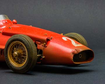 MASERATI 250F DIRTY HERO GP FRANCE 1957 FANGIO #2 LIMITED EDITION 1000 PCS. — фото 5