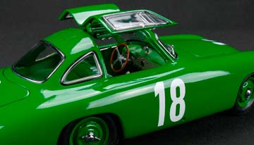 MERCEDES 300 SL GREAT PRICE OF BERN 1952 #18 GREEN — фото 5