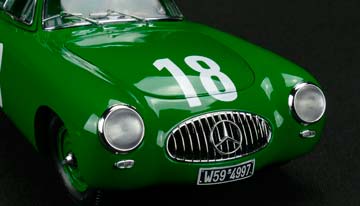 MERCEDES 300 SL GREAT PRICE OF BERN 1952 #18 GREEN — фото 7