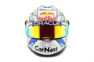 HELMET MAX VERSTAPPEN #1 2ND AUSTRIA GP FORMULA 1 WORLD CHAMPION 2022 / ШЛЕМ  МАКСА ФЕРСТАППЕНА ЧЕМПИОНА МИРА 2022 ГОДА (РАЗМЕРЫ 15 х 11 х 10 см) — фото 3