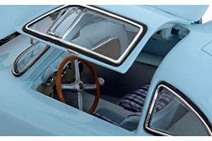 MERCEDES 300 SL GREAT PRICE OF BERN 1952 #20 BLUE — фото 4