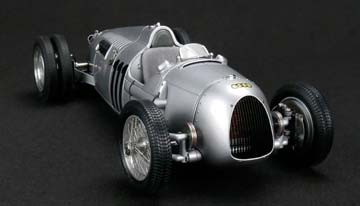 AUTO UNION TYPE C HILL CLIMB VERSION #111 SCHAU INS LAND 1937 SILVER LIMITED EDITION 1500 PCS. — фото 8