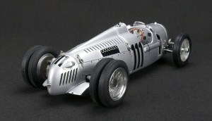 AUTO UNION TYPE C HILL CLIMB VERSION #111 SCHAU INS LAND 1937 SILVER LIMITED EDITION 1500 PCS. — фото 9