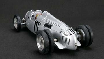 AUTO UNION TYPE C HILL CLIMB VERSION #111 SCHAU INS LAND 1937 SILVER LIMITED EDITION 1500 PCS. — фото 10