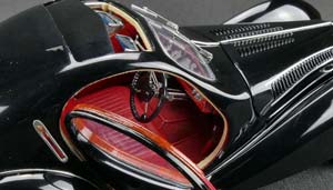 TALBOT-LAGO COUPE TYP 150 C-SS FIGONI & FALASCHI TEARDROP 1937-39 BLACK LIMITED EDITION 1500 PCS. — фото 6