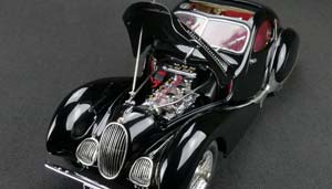 TALBOT-LAGO COUPE TYP 150 C-SS FIGONI & FALASCHI TEARDROP 1937-39 BLACK LIMITED EDITION 1500 PCS. — фото 10