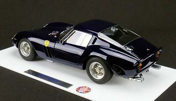 FERRARI 250 GTO 1962 DARK BLUE SPECIAL EDITION TECHNO CLASSICA 2016 LIMITED EDITION 200 PCS. — фото 2