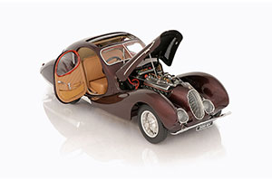 TALBOT-LAGO COUPE T150 C-SS FIGONI & FALASCHI TEARDROP 1937-39 MEMORY EDITION BROWN METALLIC — фото 3
