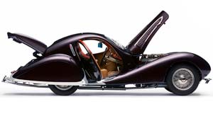 TALBOT-LAGO COUPE T150 C-SS FIGONI & FALASCHI TEARDROP 1937-39 MEMORY EDITION BROWN METALLIC — фото 19