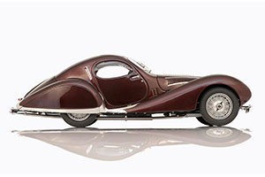 TALBOT-LAGO COUPE T150 C-SS FIGONI & FALASCHI TEARDROP 1937-39 MEMORY EDITION BROWN METALLIC — фото 4