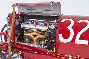 MERCEDES TARGA FLORIO 1924 RED #32 CHRISTIAN LAUTENSCHLAGER/WILHELM TRAUB 2ND PLACE LIMITED EDITION 600 PCS. — фото 4