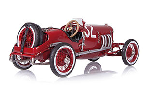 MERCEDES TARGA FLORIO 1924 RED #32 CHRISTIAN LAUTENSCHLAGER/WILHELM TRAUB 2ND PLACE LIMITED EDITION 600 PCS. — фото 2