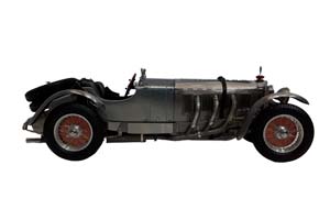 MERCEDES SSK 1930 CLEAR FINISH INCL. SHOWCASE LIMITED EDITION 600PCS. — фото 3