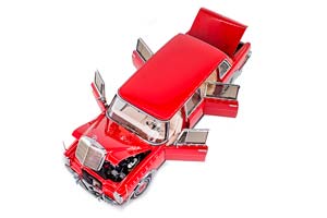 MERCEDES W100 600 PULLMAN “RED BARON” 1960-1970 RED LIMITED EDITION 800 PCS. — фото 6