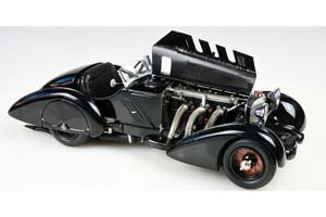 MERCEDES SSK CHASSIS 36038 BLACK PRINCE 1934 BLACK / МЕРСЕДЕС "ЧЕРНЫЙ ПРИНЦ" — фото 3