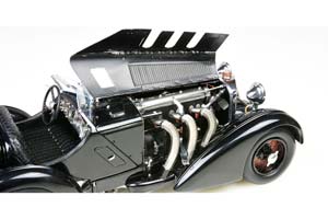 MERCEDES SSK CHASSIS 36038 BLACK PRINCE 1934 BLACK / МЕРСЕДЕС "ЧЕРНЫЙ ПРИНЦ" — фото 4
