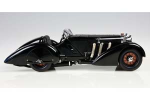 MERCEDES SSK CHASSIS 36038 BLACK PRINCE 1934 BLACK / МЕРСЕДЕС "ЧЕРНЫЙ ПРИНЦ" — фото 5
