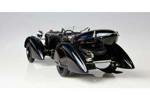MERCEDES SSK CHASSIS 36038 BLACK PRINCE 1934 BLACK / МЕРСЕДЕС "ЧЕРНЫЙ ПРИНЦ" — фото 2