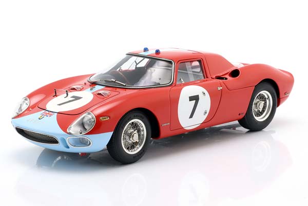 FERRARI 250 LM #7 WINNER 12H REIMS 1964 HILL, BONNIER / ФЕРРАРИ 250 ЛМ ПОБЕДИТЕЛЬ 12 ЧАСОВ РЕЙМС ХИЛЛ БОННИЕР