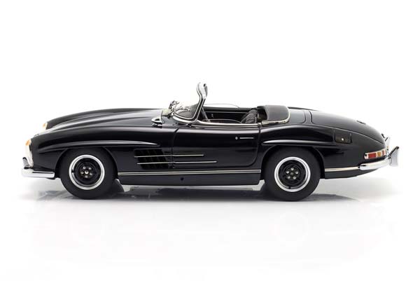 MERCEDES-BENZ 300 SL ROADSTER (W198 II) YEAR 1957-1963 BLACK / МЕРСЕДЕС-БЕНЦ 300 SL РОДСТЕР W198 2 ЧЕРНЫЙ — фото 4