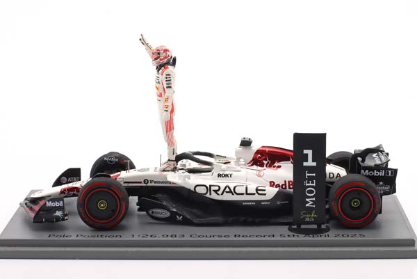 RED BULL RB21 #1 QUALIFICATION JAPAN GP FORMULA 1 2025 MAX VERSTAPPEN / РЕД БУЛЛ RB21 КВАЛИФИКАТИОН ГРАН-ПРИ ЯПОНИИ ФОРМУЛА-1 МАКС ФЕРСТАППЕН КРАСНЫЙ — фото 4